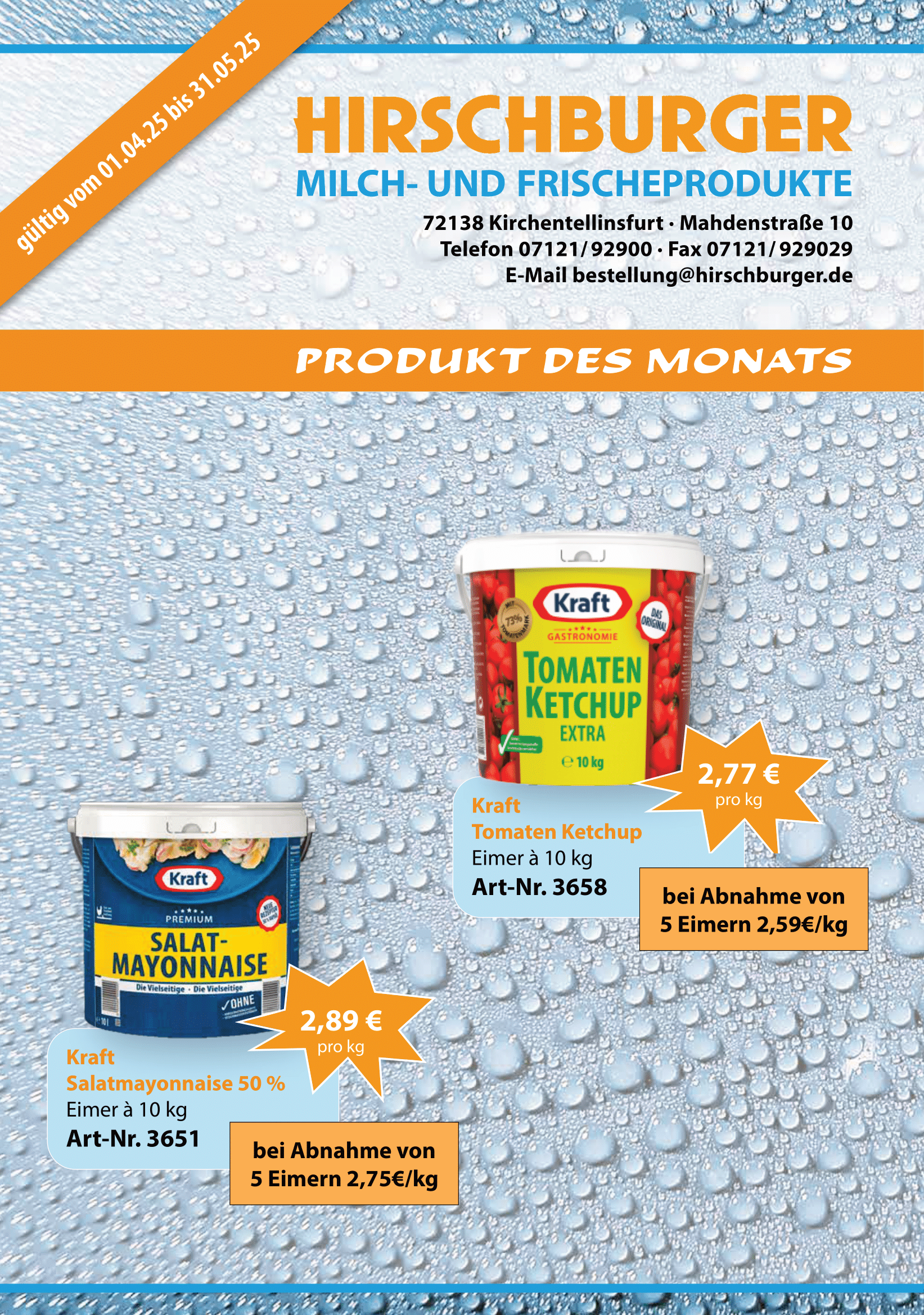 Angebot April/ Mai vom 01.04.2025